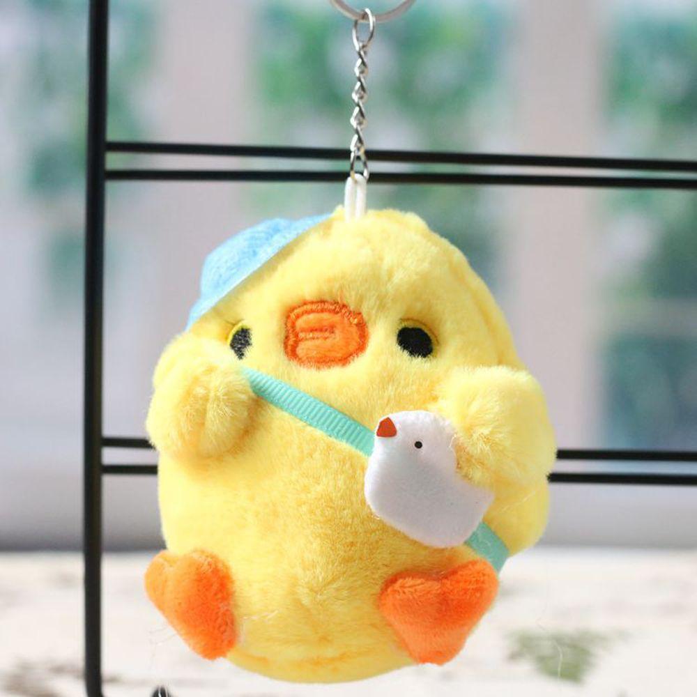 Animal Girl Decoration Chicken Plush Toy Little Yellow Chicken Pendant Plush Keychain Keyring A
Animal Girl Decoration Chicken Plush Toy Little Yellow Chicken Pendant Plush Keychain Keyring A