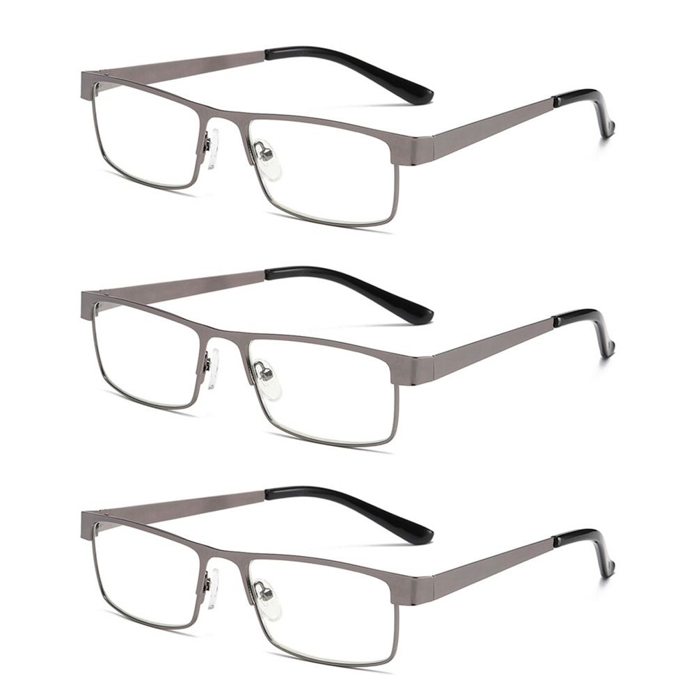 Classic Frame Vintage Business Reading Glasses Ultra Light Glasses Anti-Blue Light Eye Protection
Classic Frame Vintage Business Reading Glasses Ultra Light Glasses Anti-Blue Light Eye Protection