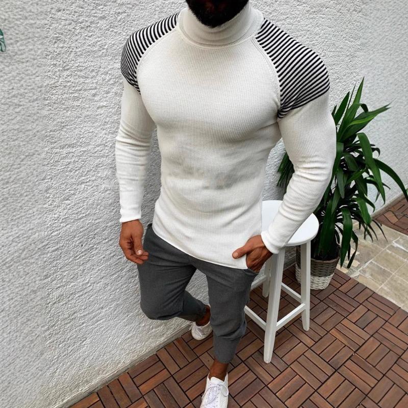 2025 Autumn/Winter Slim-fit Long-sleeved Pullover High-neck Knitted Sweater Top for Men S
2025 Autumn/Winter Slim-fit Long-sleeved Pullover High-neck Knitted Sweater Top for Men S