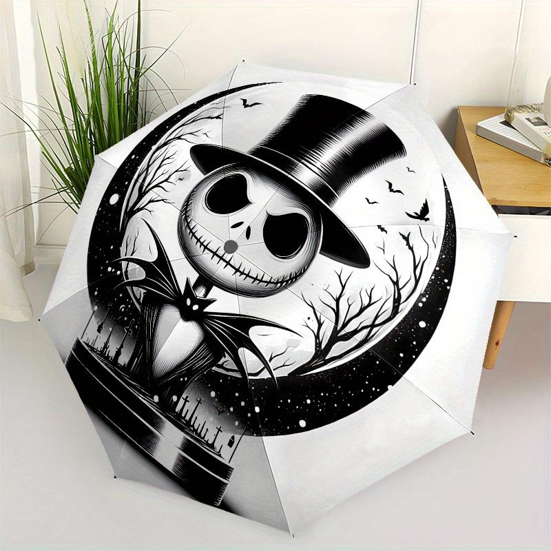 1 Auto Open Jack Skellington, Nightmare Before Christmas Themed Colorful 8-rib Portable Umbrella for Men and Women, A Compact Commuting Comp
1 Auto Open Jack Skellington, Nightmare Before Christmas Themed Colorful 8-rib Portable Umbrella for Men and Women, A Compact Commuting Comp