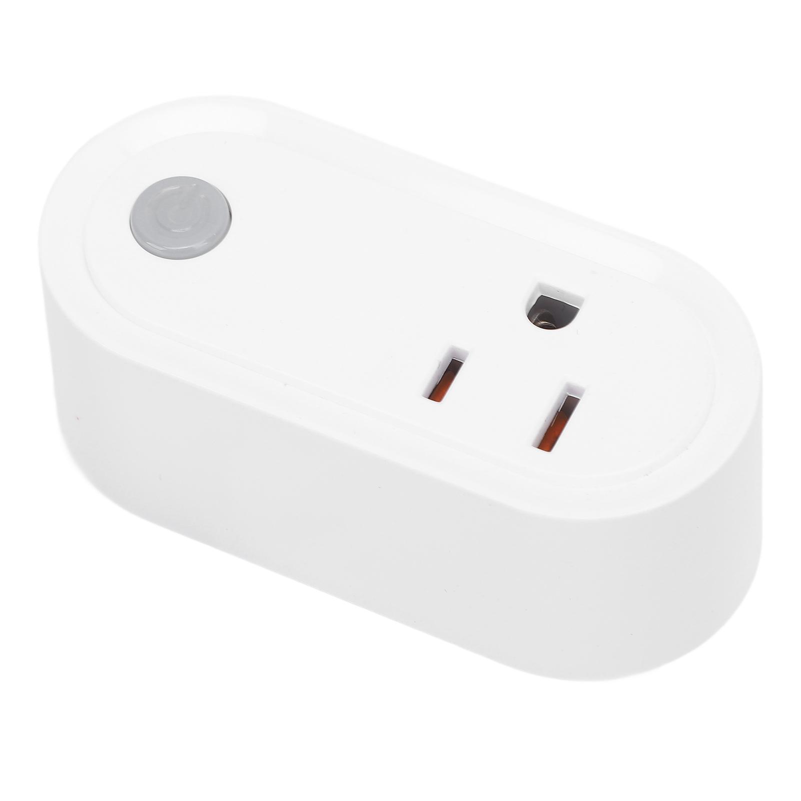 Розумна розетка 15A Моніторинг енергії Керування через додаток Підтримує голосове керування WiFi розетка для побутової техніки
Розумна розетка 15A Моніторинг енергії Керування через додаток Підтримує голосове керування WiFi розетка для побутової техніки