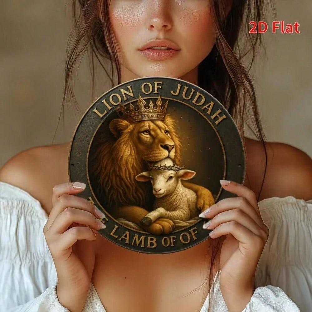 Vintage Lion of Judah Lamb Wall Art Metal Tin Sign Retro Home Bar Decor 20x20 білий
Vintage Lion of Judah Lamb Wall Art Metal Tin Sign Retro Home Bar Decor 20x20 білий
