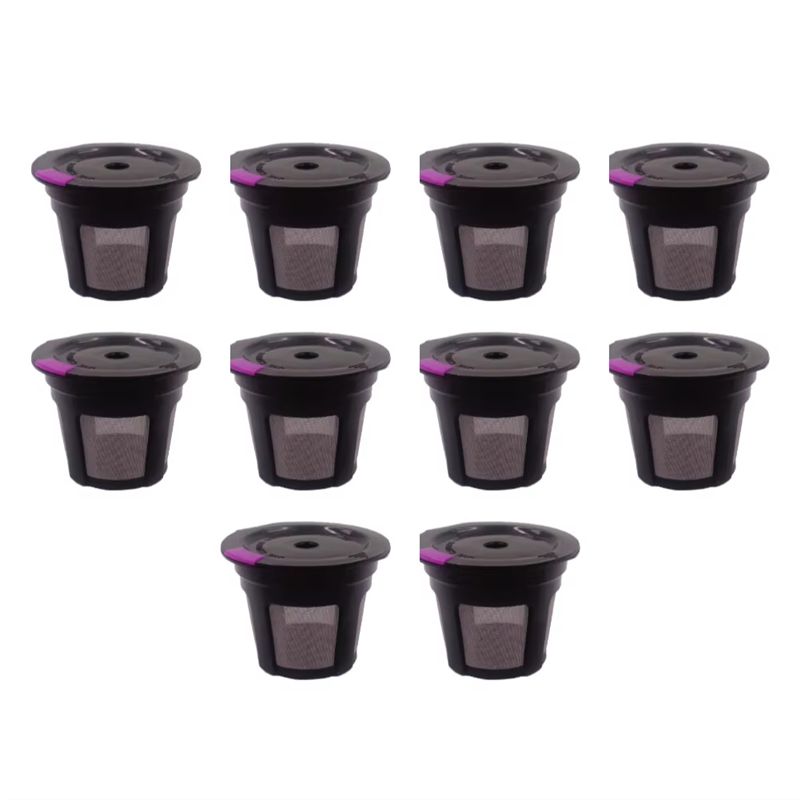 ABUL-10Pcs Coffee Filters K Cups Coffee Filters Coffee Filter For Keurig 1.0/2.0 Mini Plus Serie чорний
ABUL-10Pcs Coffee Filters K Cups Coffee Filters Coffee Filter For Keurig 1.0/2.0 Mini Plus Serie чорний