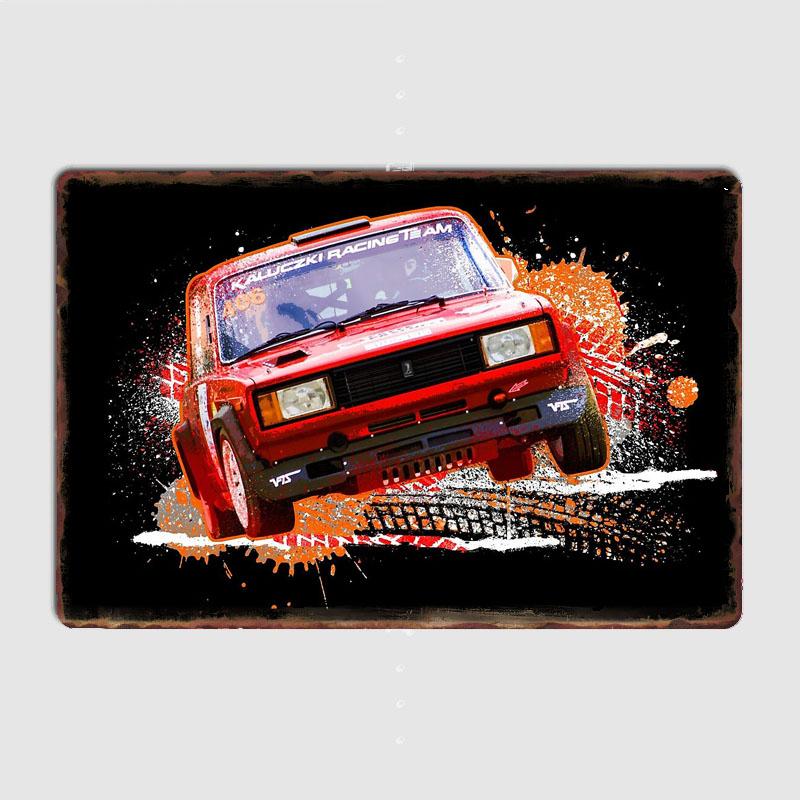 Classic Car Lada VFTS Rally Car Retro Poster Metal Sign Garage Club Room Decor Wall Decor Custom Tin Home Decor 20x30cm(7.8x11.8inch)
Classic Car Lada VFTS Rally Car Retro Poster Metal Sign Garage Club Room Decor Wall Decor Custom Tin Home Decor 20x30cm(7.8x11.8inch)