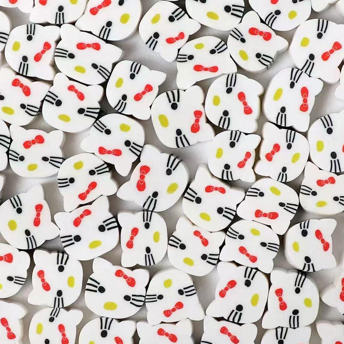 100-Piece Kitty Cat Soft Clay DIY Accessories for Bracelets, Necklaces, Wristbands RT073
100-Piece Kitty Cat Soft Clay DIY Accessories for Bracelets, Necklaces, Wristbands RT073