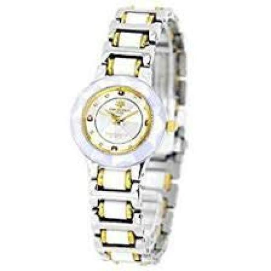 John Harrison Watch Ladies Ceramic 18K Gold Plated Crown with 4 Stones Natural Ruby Watch J.HARRISON Women s JH-CCL001WH
John Harrison Watch Ladies Ceramic 18K Gold Plated Crown with 4 Stones Natural Ruby Watch J.HARRISON Women s JH-CCL001WH
