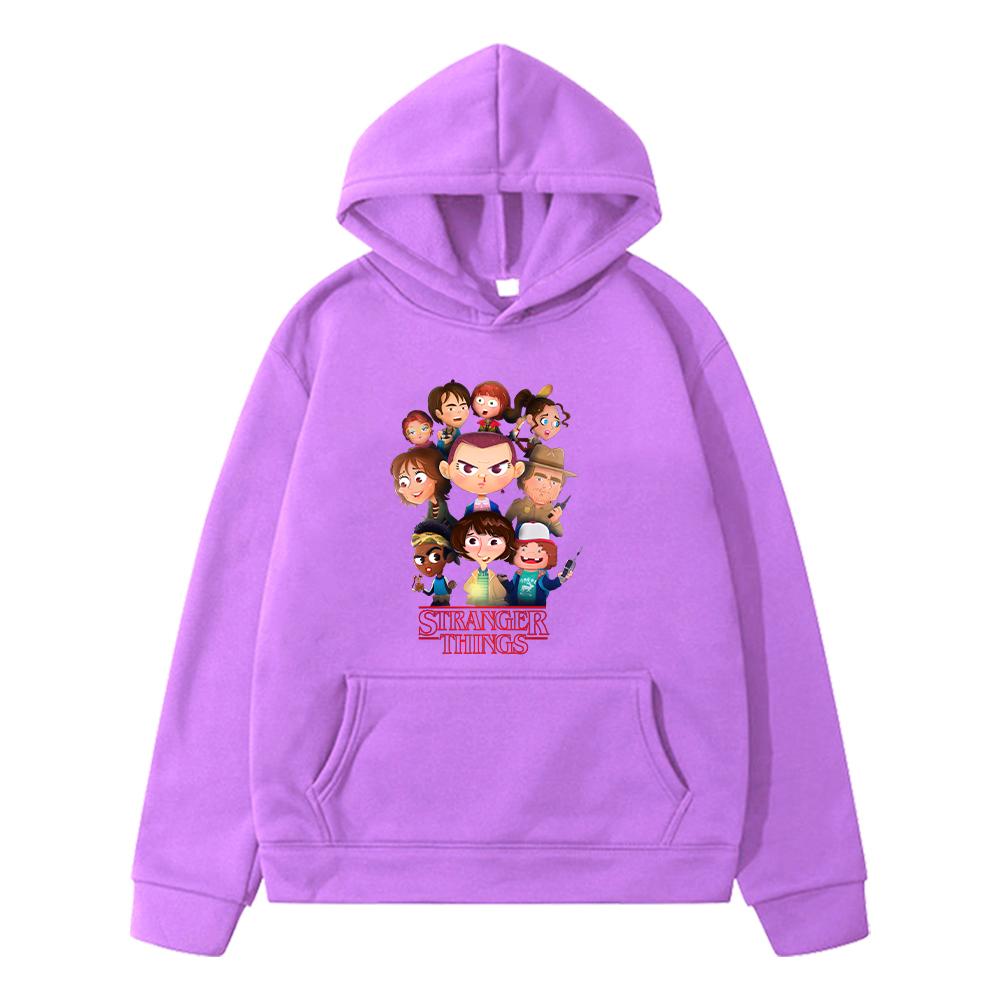 Очень странные дела Осенний принт аниме худи Флисовый свитшот Кавайные худи куртка мальчики пуловер y2k sudadera детская одежда девочки 160 фиолетовый
Очень странные дела Осенний принт аниме худи Флисовый свитшот Кавайные худи куртка мальчики пуловер y2k sudadera детская одежда девочки 160 фиолетовый