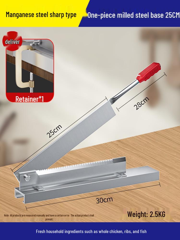 Home Bone Saw & Commercial Bone Cutter: Compact Cleaver for Ribs, Pig Trotters, and Chicken красный
Home Bone Saw & Commercial Bone Cutter: Compact Cleaver for Ribs, Pig Trotters, and Chicken красный
