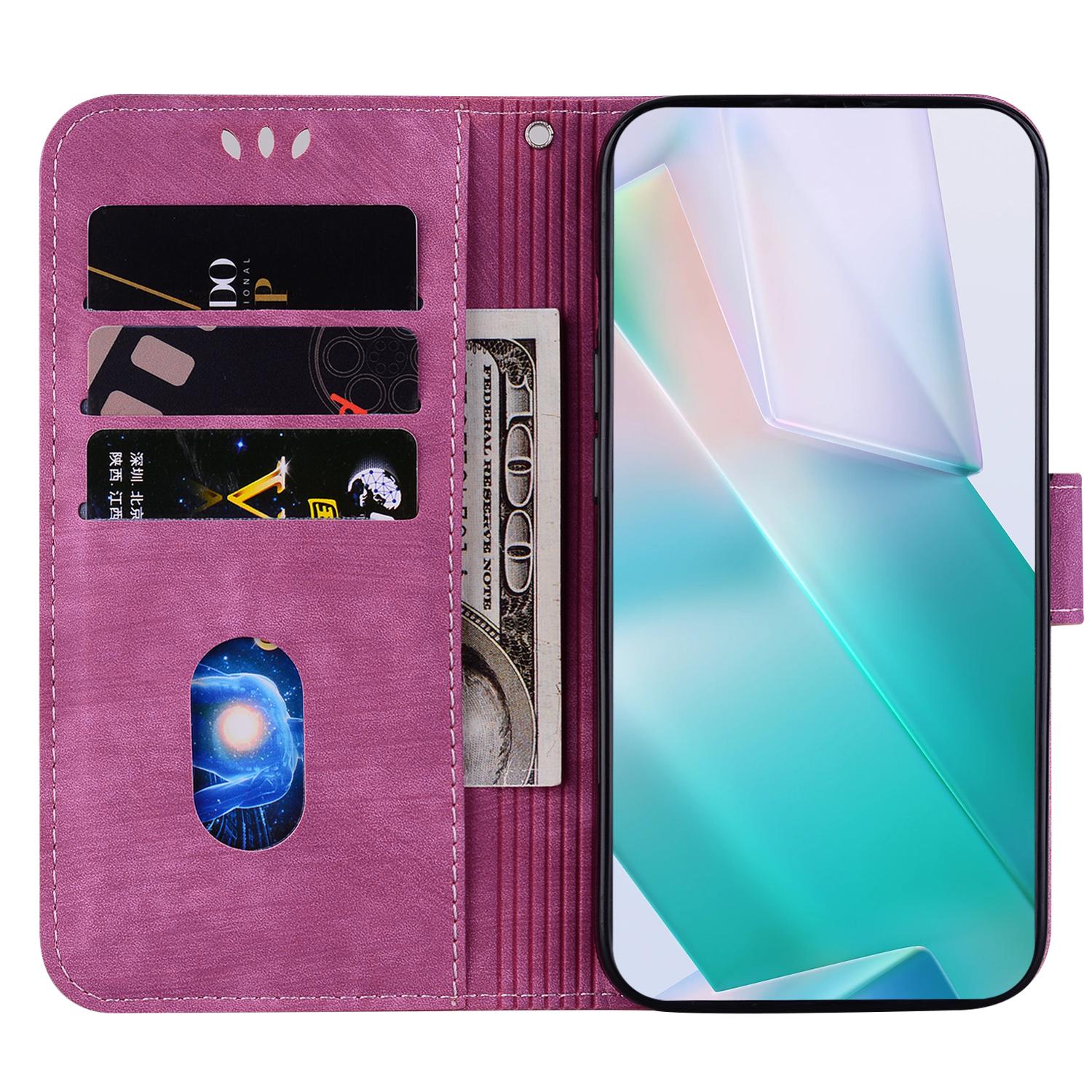 For iPhone 16e Case Wallet PU Leather Flip Phone Stand Cover with Imprinted Tiger Pattern Purple
For iPhone 16e Case Wallet PU Leather Flip Phone Stand Cover with Imprinted Tiger Pattern Purple