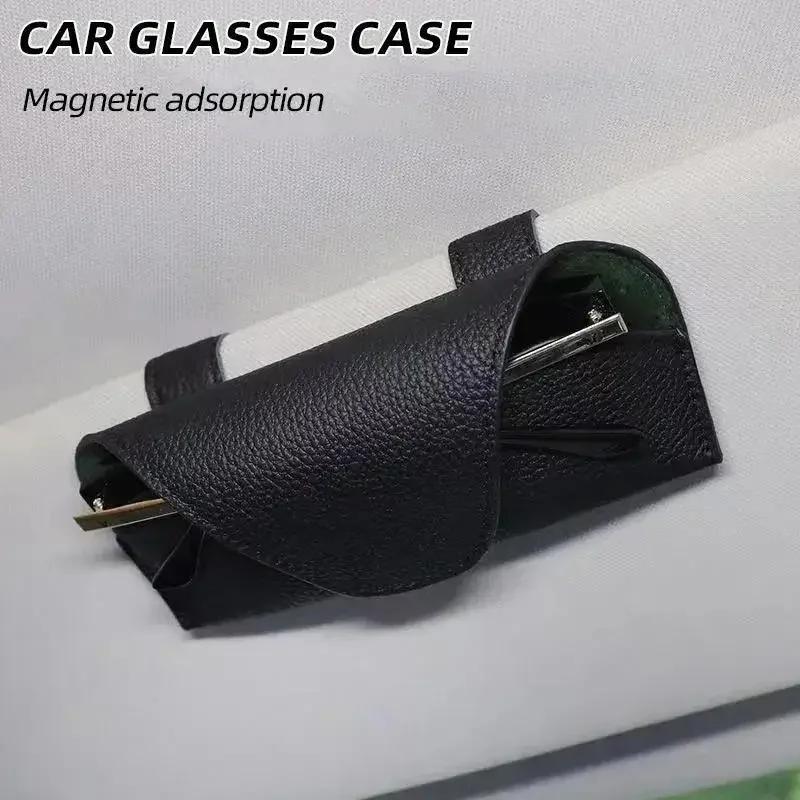 Sunglass Holder for Car Visor, Leather Car Glasses Holder Clip, Visor Accessories Eyeglasses Holder коричневий
Sunglass Holder for Car Visor, Leather Car Glasses Holder Clip, Visor Accessories Eyeglasses Holder коричневий