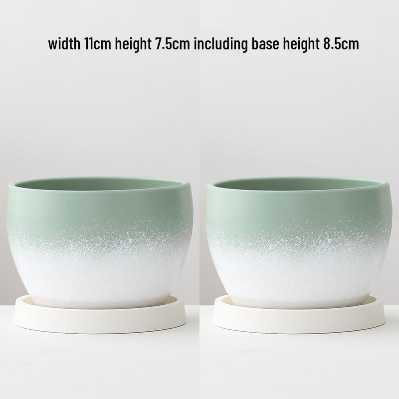 Великий керамічний горщик для квітів з піддоном для тюльпанів, потосу та сукулентів
Великий керамічний горщик для квітів з піддоном для тюльпанів, потосу та сукулентів