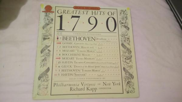 LP Record PHILHARMONIA VIRTUOSI OF NEW YORK, - Greatest Hits Of 1790 IM35858 COLUMBIA MASTER 1980 US Classical Used
LP Record PHILHARMONIA VIRTUOSI OF NEW YORK, - Greatest Hits Of 1790 IM35858 COLUMBIA MASTER 1980 US Classical Used