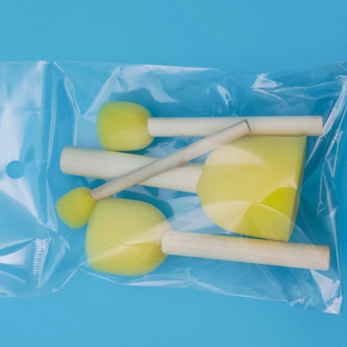 Дерев яна ручка Гриб-губка Пензель для фарбування для дітей - Інструмент для штампування DIY та мистецтва
Дерев яна ручка Гриб-губка Пензель для фарбування для дітей - Інструмент для штампування DIY та мистецтва