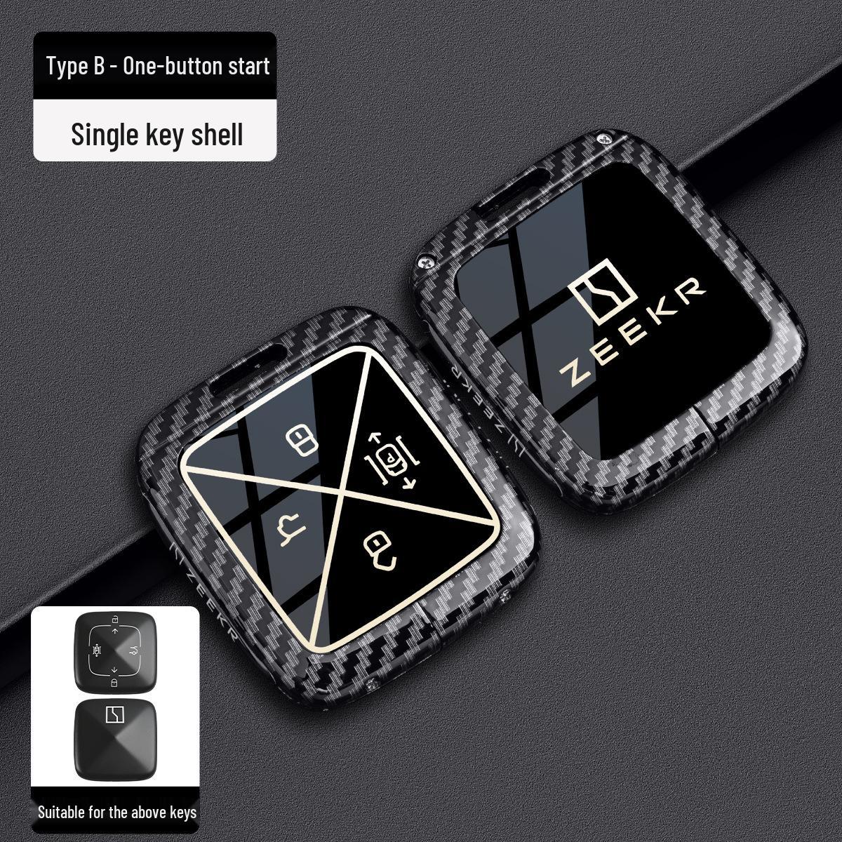 Zeekr 9X Key Case for Model ZEEKR 9X Obsidian Ultra Max Edition, New Buckle Shell, Cross-Border Design Standard
Zeekr 9X Key Case for Model ZEEKR 9X Obsidian Ultra Max Edition, New Buckle Shell, Cross-Border Design Standard