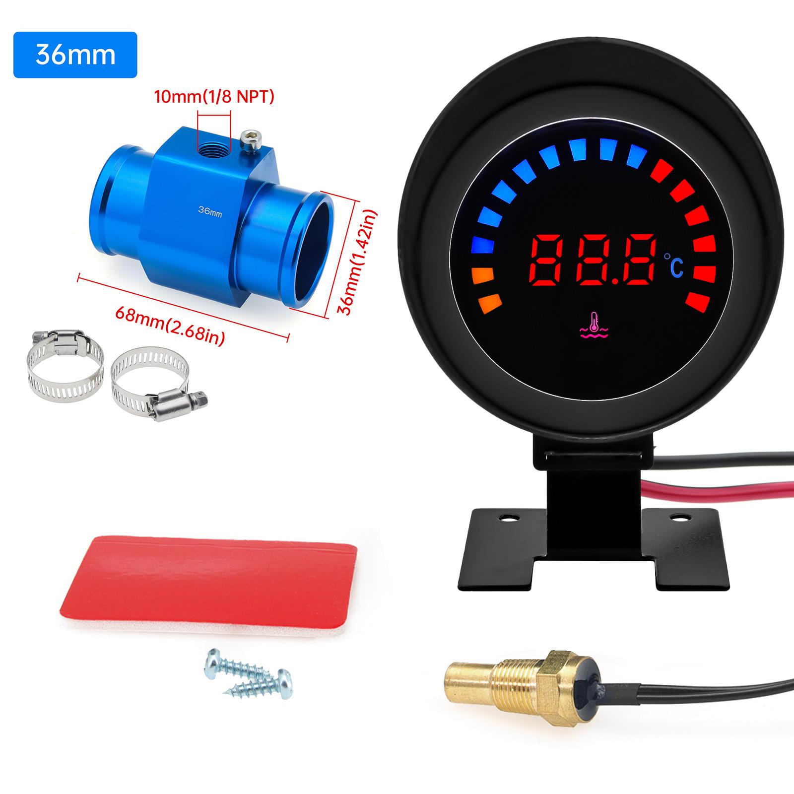 Универсальный цифровой дисплей температуры воды для автомобиля, лодки, мотоцикла, транспортного средства, индикатор температуры, комплект автомобильных датчиков 52 мм
Универсальный цифровой дисплей температуры воды для автомобиля, лодки, мотоцикла, транспортного средства, индикатор температуры, комплект автомобильных датчиков 52 мм