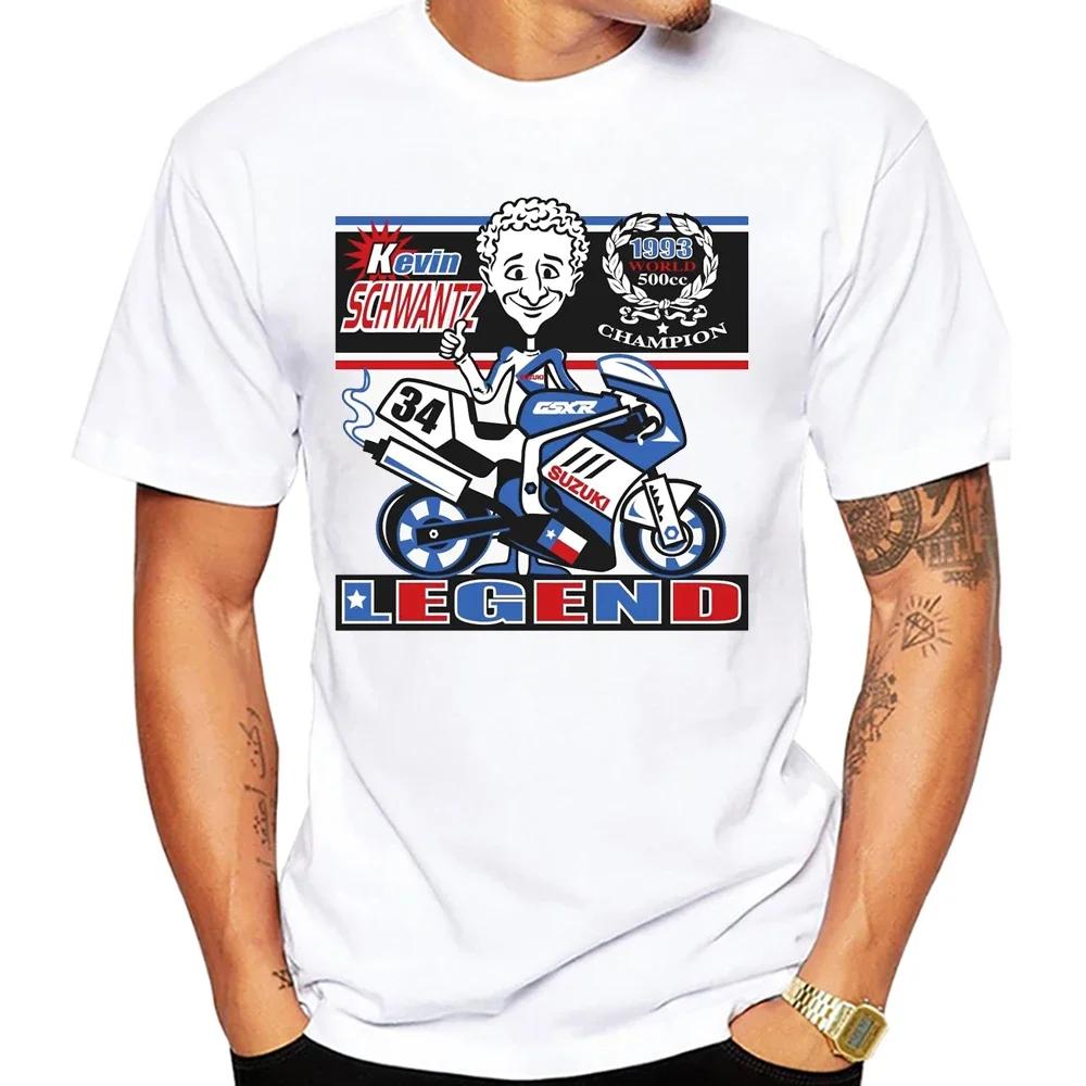 Kevin Schwantz 34 1993 GP 500cc Legend T-Shirt Men Short Sleeve Boy Adventure Sport Casual White Tops Man Motorcycle Rider Tees XL
Kevin Schwantz 34 1993 GP 500cc Legend T-Shirt Men Short Sleeve Boy Adventure Sport Casual White Tops Man Motorcycle Rider Tees XL