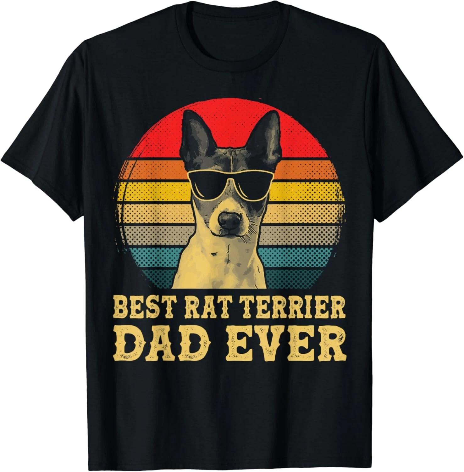 Best Rat Terrier Dad Ever Dog Lovers Retro Vintage Gift Unisex T-Shirt L
Best Rat Terrier Dad Ever Dog Lovers Retro Vintage Gift Unisex T-Shirt L
