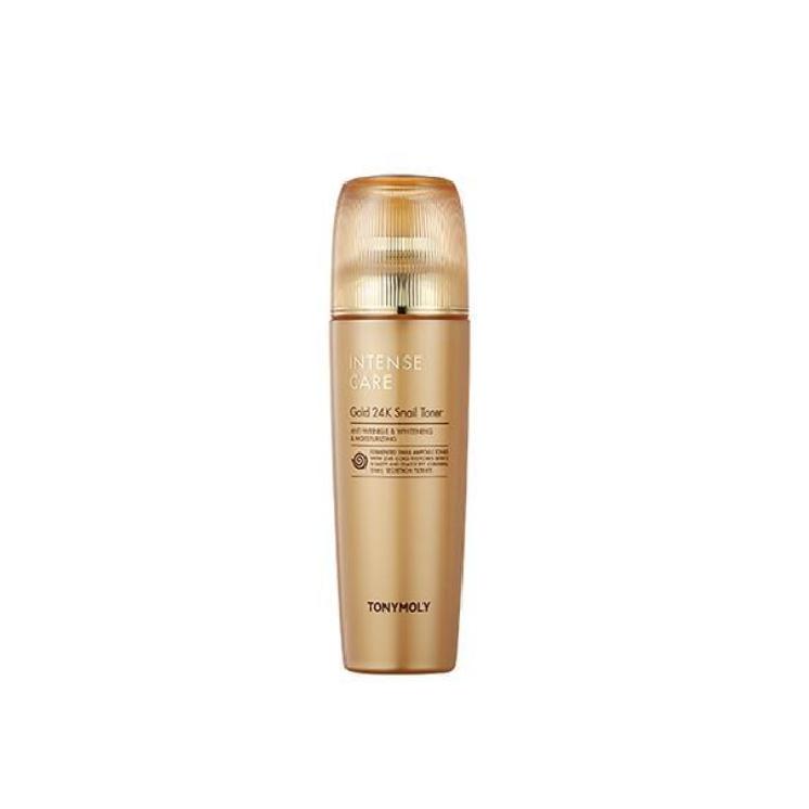 Tonymoly Тонік Intense Care Gold 24K Snail Toner 140 мл, зволожуючі поживні речовини, які роблять шкіру молодою та сяючою та м’якою на дотик. 140ML
Tonymoly Тонік Intense Care Gold 24K Snail Toner 140 мл, зволожуючі поживні речовини, які роблять шкіру молодою та сяючою та м’якою на дотик. 140ML