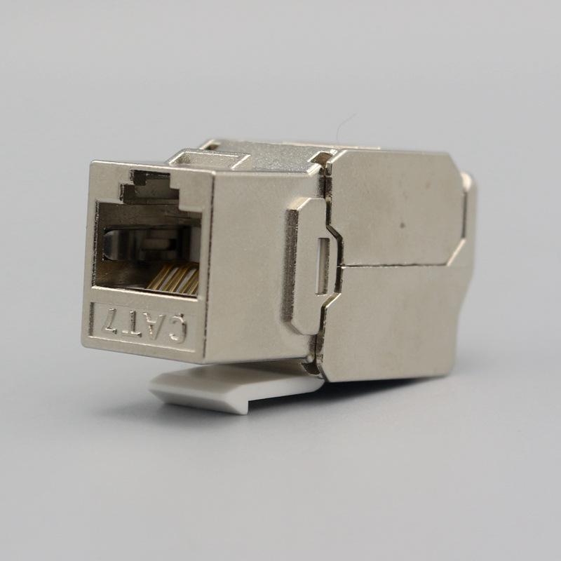 Shielded CAT7 10G Network Module Socket, No-Punch Panel for Computers
Shielded CAT7 10G Network Module Socket, No-Punch Panel for Computers