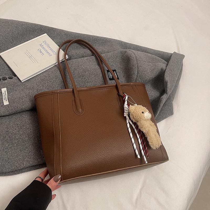 Large Capacity Fashion Tote Bag Women Detachable Charm Faux Leather Shoulder Bucket Purse Commuter Handbag кофейный
Large Capacity Fashion Tote Bag Women Detachable Charm Faux Leather Shoulder Bucket Purse Commuter Handbag кофейный