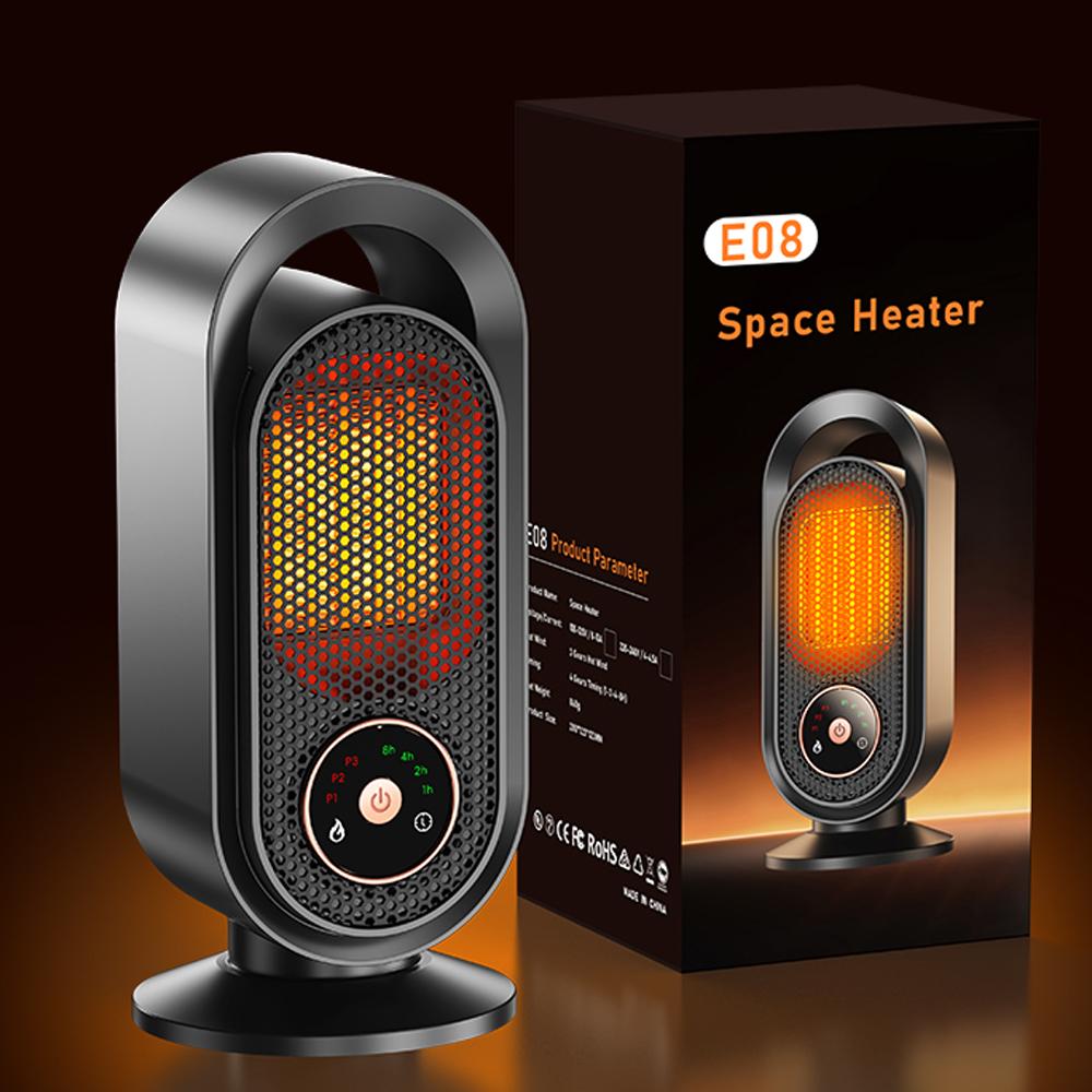 3 seconds fast heating heater household energy-saving touch small high-power heater desktop tilting power-off timing heater 1000W&EU
3 seconds fast heating heater household energy-saving touch small high-power heater desktop tilting power-off timing heater 1000W&EU