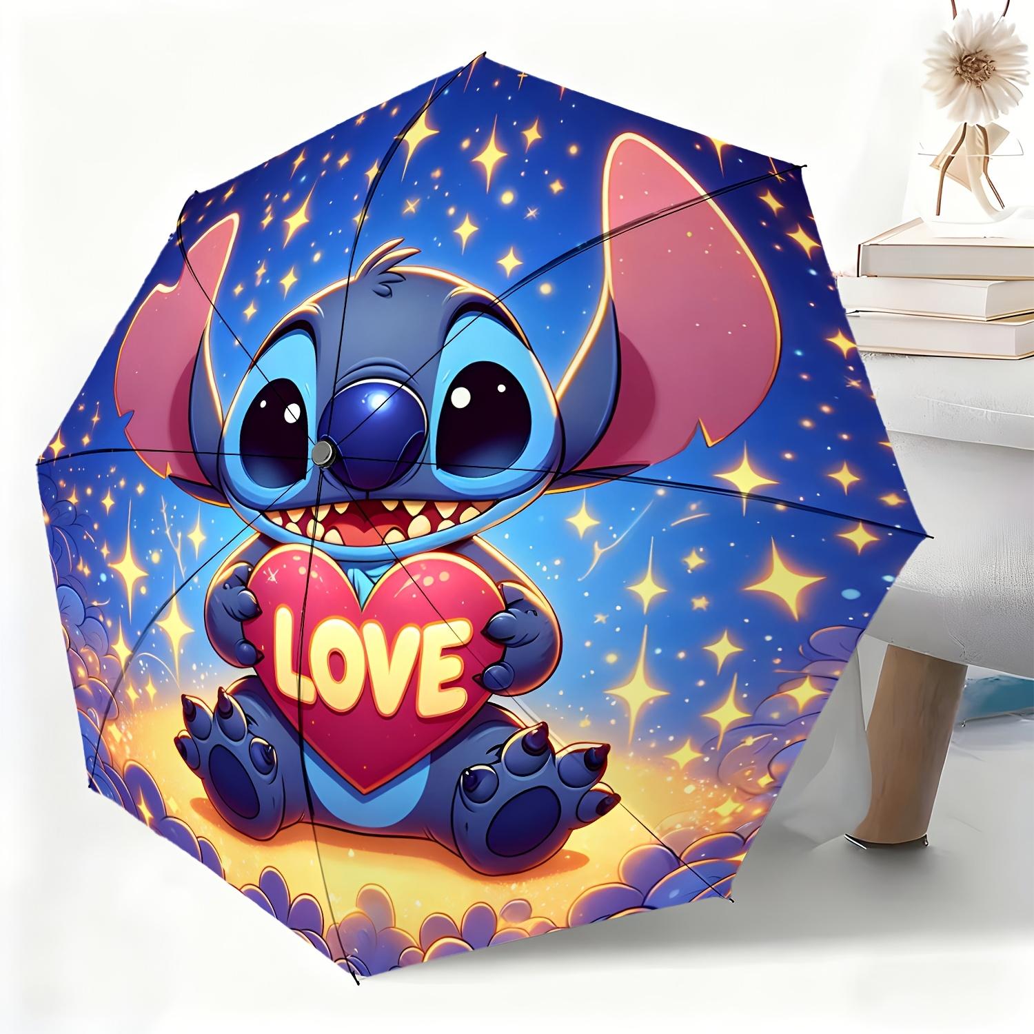 1pc Disney Licensed Cute Stitch Automatic Umbrella | All-Weather, Portable Folding Umbrella, Ideal For Christmas And Birthday (as the picture,Iron&8K)
1pc Disney Licensed Cute Stitch Automatic Umbrella | All-Weather, Portable Folding Umbrella, Ideal For Christmas And Birthday (as the picture,Iron&8K)
