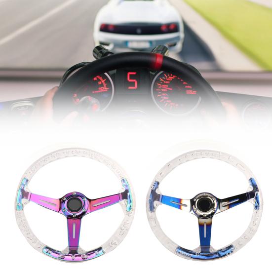STW029 13-дюймовый подшипник с удобной ручкой круглый акриловый руль для автоспорта
STW029 13-дюймовый подшипник с удобной ручкой круглый акриловый руль для автоспорта