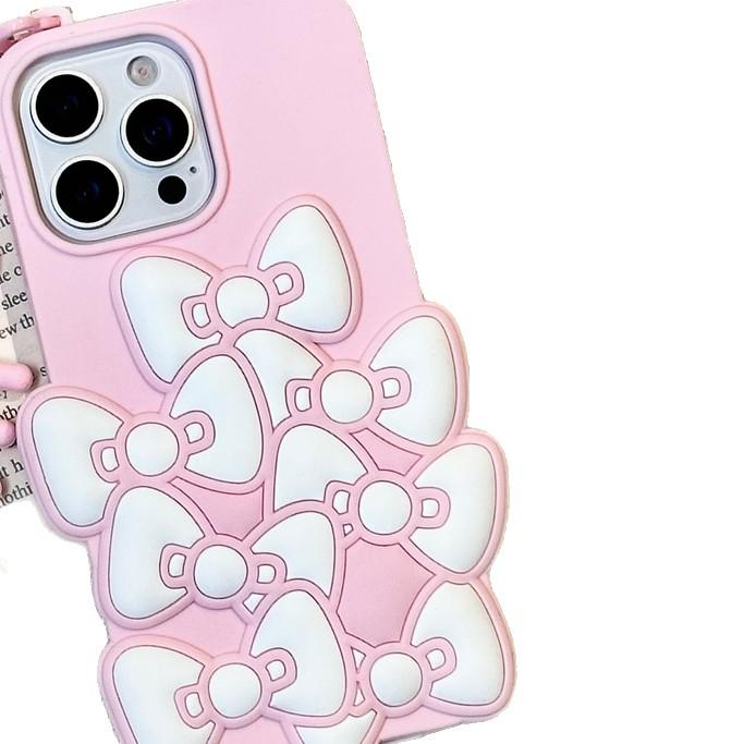 KT Cartoon Bow Cat Pendant Phone Case for iPhone 14/13/12 and Apple 17/16/15 PROMAX iPhone 15 Pro Max
KT Cartoon Bow Cat Pendant Phone Case for iPhone 14/13/12 and Apple 17/16/15 PROMAX iPhone 15 Pro Max