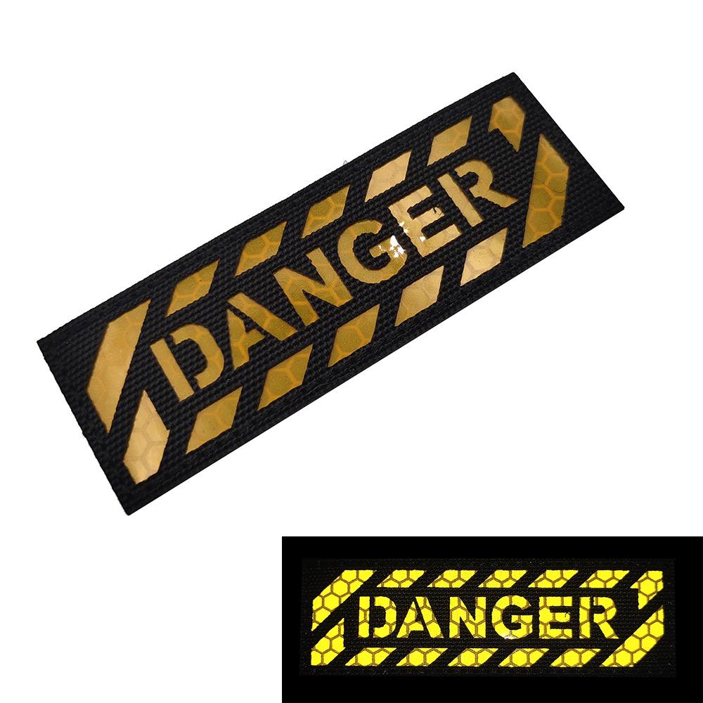 DANGER WINNING WARNING Reflective Eject Velcro Patch for Zebra Crossings
DANGER WINNING WARNING Reflective Eject Velcro Patch for Zebra Crossings