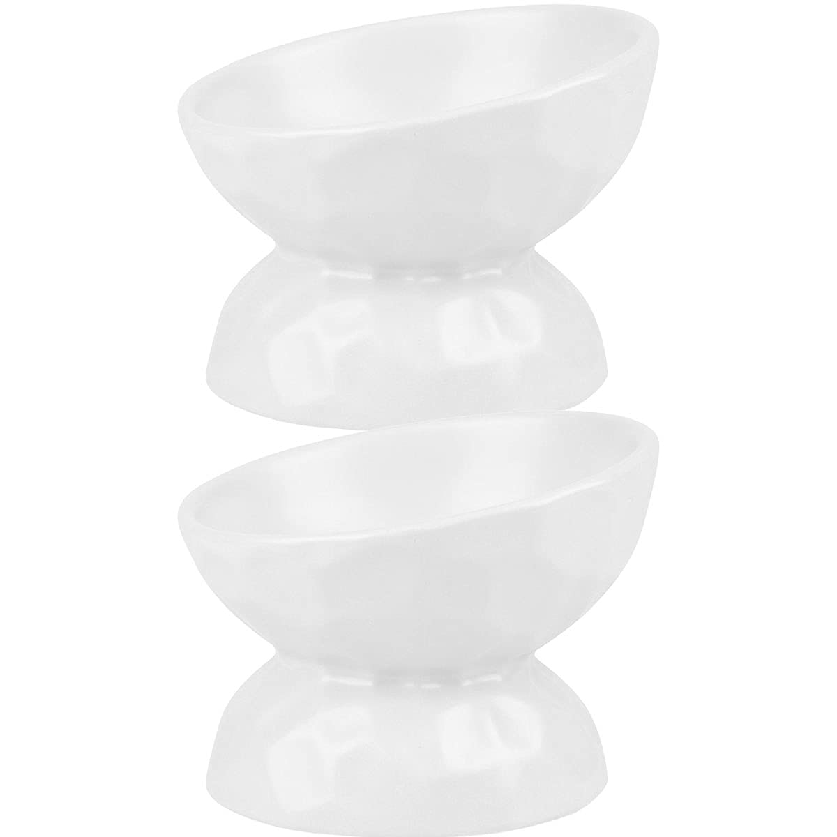 iikuru Cat Feeding Small Dog Feeding Set of White Ceramic Slanted Pet Food Bowl Tableware Dish Y885 Bowl, Stand, 2,
iikuru Cat Feeding Small Dog Feeding Set of White Ceramic Slanted Pet Food Bowl Tableware Dish Y885 Bowl, Stand, 2,