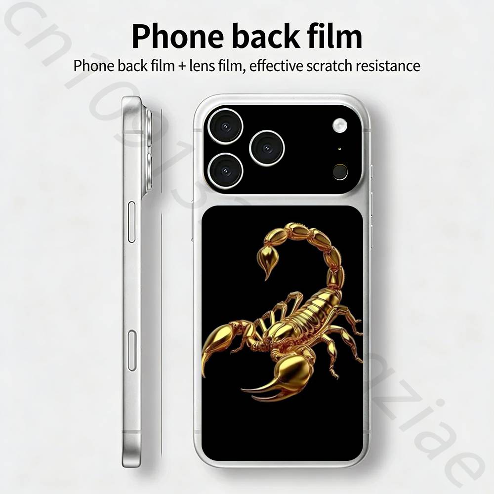 Scorpion TICKET Decal Skin Wrap for iPhone 17 Pro/Pro max Protective Film for Back, Frame, Camera iPhone17pro
Scorpion TICKET Decal Skin Wrap for iPhone 17 Pro/Pro max Protective Film for Back, Frame, Camera iPhone17pro