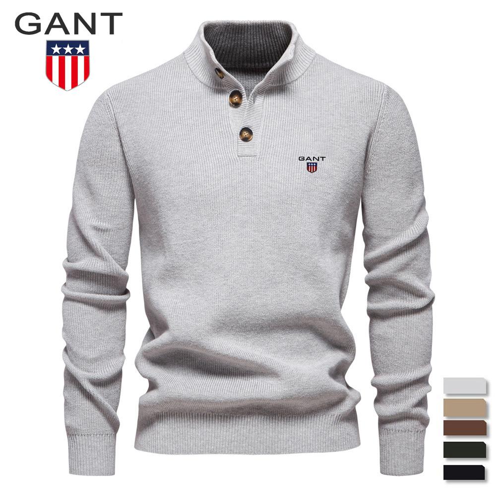GANT Autumn and Winter New Embroidered Sweater Stand Up Collar Men s High-quality Business Sweater Solid Color Casual Knit Sweater XXL
GANT Autumn and Winter New Embroidered Sweater Stand Up Collar Men s High-quality Business Sweater Solid Color Casual Knit Sweater XXL