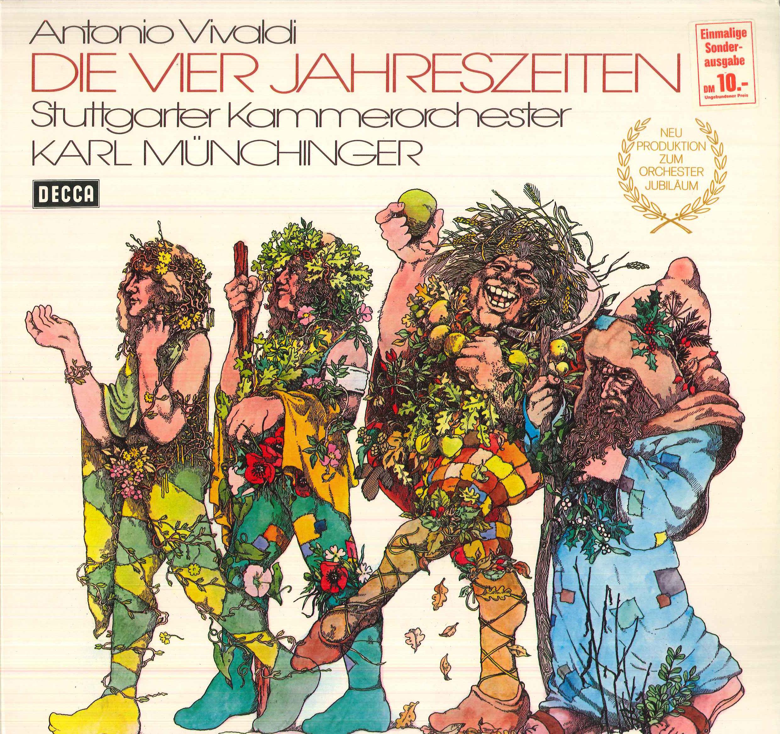 LP Record ANTONIO VIVALDI STUTTGARTER KAMMER Die Vier Jahreszeiten SX21230M DECCA Germany Classical Used
LP Record ANTONIO VIVALDI STUTTGARTER KAMMER Die Vier Jahreszeiten SX21230M DECCA Germany Classical Used