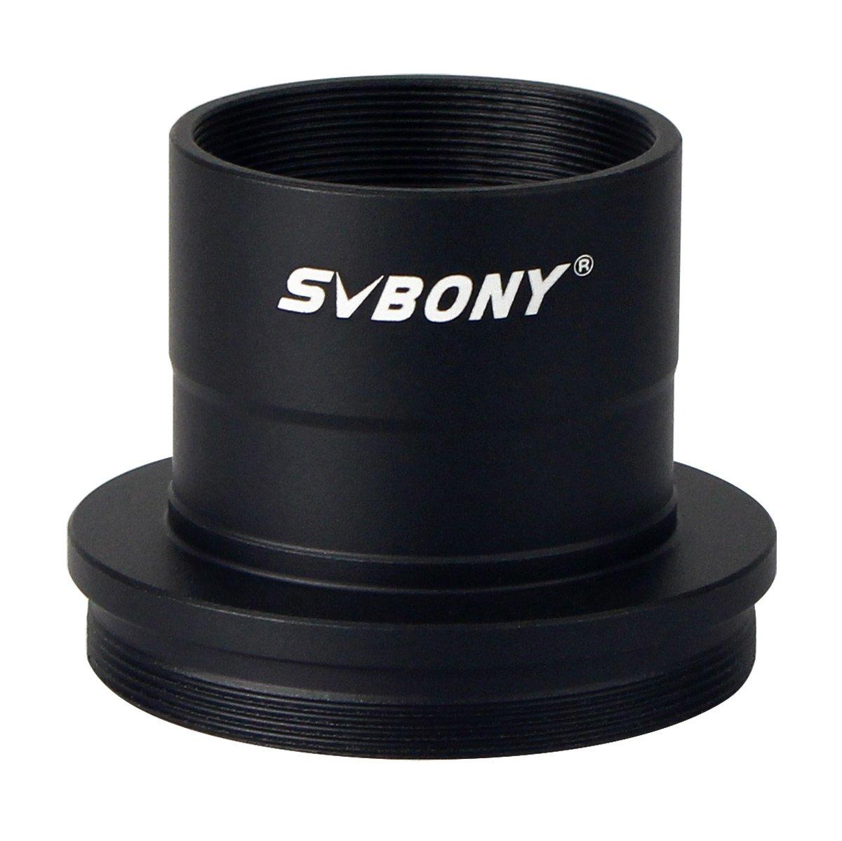 SVBONY Telescope Lens Adapter Accessory for Camera DSLR and Standalone Telescopes A perfect tool for connecting telescopes and 1.25-inch T-mount
SVBONY Telescope Lens Adapter Accessory for Camera DSLR and Standalone Telescopes A perfect tool for connecting telescopes and 1.25-inch T-mount