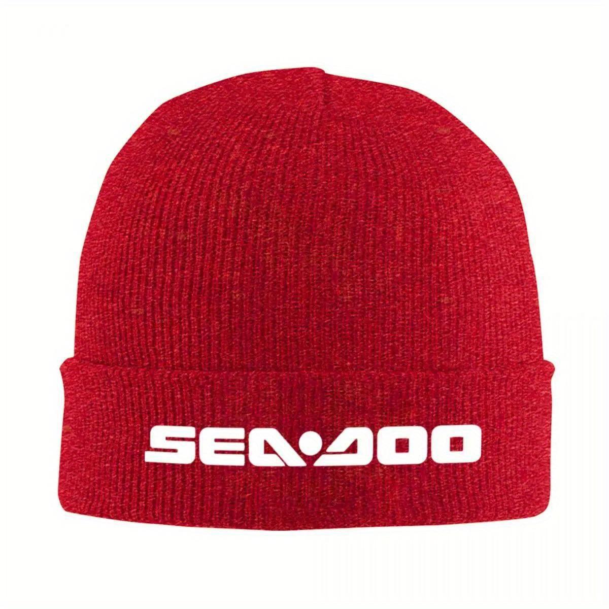 See Doo Watercraft Pontoon Jetski Boats Knitted Hat for Women Unisex Skullies Beanies Autumn Winter Hat Acrylic Crochet Melon Cap
See Doo Watercraft Pontoon Jetski Boats Knitted Hat for Women Unisex Skullies Beanies Autumn Winter Hat Acrylic Crochet Melon Cap