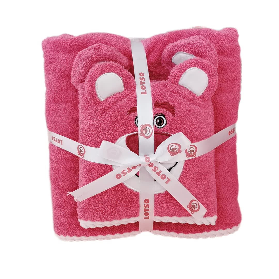 Набор из 2 полотенец с вышивкой Toy Story Lotso Bath Quick Home, Полотенце, Впитывающее, Сушащее, Пушистое, Стильное, Использование, Подарок, Мода, Манга, (розовый)
Набор из 2 полотенец с вышивкой Toy Story Lotso Bath Quick Home, Полотенце, Впитывающее, Сушащее, Пушистое, Стильное, Использование, Подарок, Мода, Манга, (розовый)