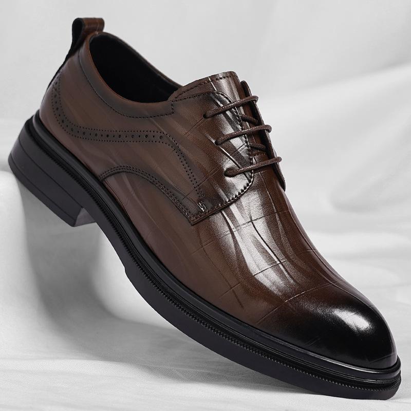 Dress leather shoes leather shoes men s height-increasing shoes men s low-top work wedding shoes 2025 38
Dress leather shoes leather shoes men s height-increasing shoes men s low-top work wedding shoes 2025 38