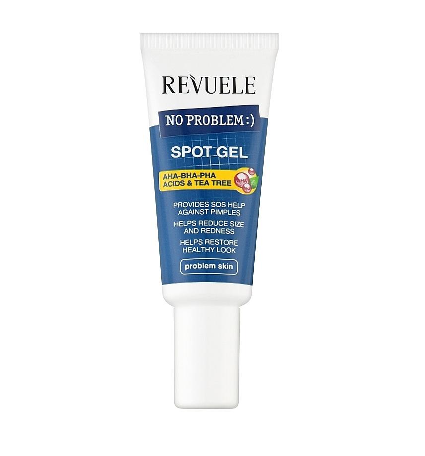 Гель для точечного нанесения с АНА-ВНА-РНА кислотами и чайным деревом No Problem Revuele 25 мл
Гель для точечного нанесения с АНА-ВНА-РНА кислотами и чайным деревом No Problem Revuele 25 мл