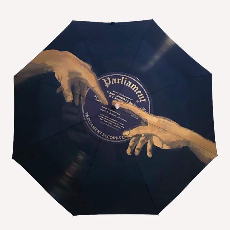 1pc Music Art Automatic Folding Umbrella, 8-Rib Sturdy Canopy, Portable Travel Umbrella for Outdoor Use
1pc Music Art Automatic Folding Umbrella, 8-Rib Sturdy Canopy, Portable Travel Umbrella for Outdoor Use