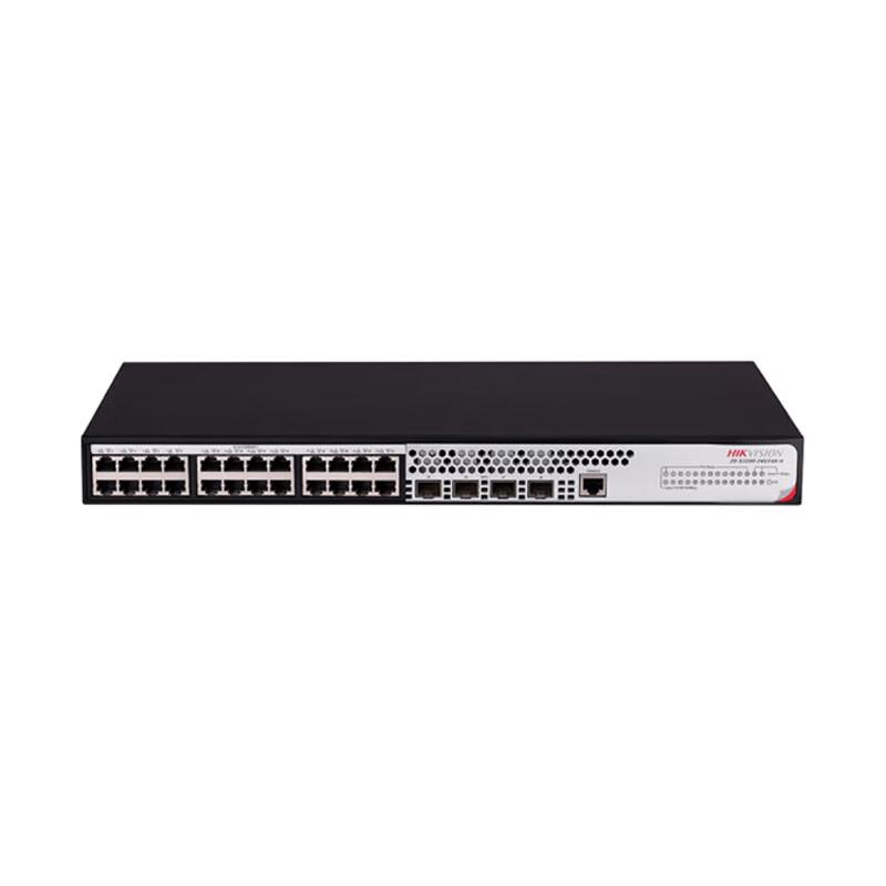 Hikvision Enterprise 24-Port Gigabit + 4-Port 10G Managed Switch CN plug (adapter included)
Hikvision Enterprise 24-Port Gigabit + 4-Port 10G Managed Switch CN plug (adapter included)