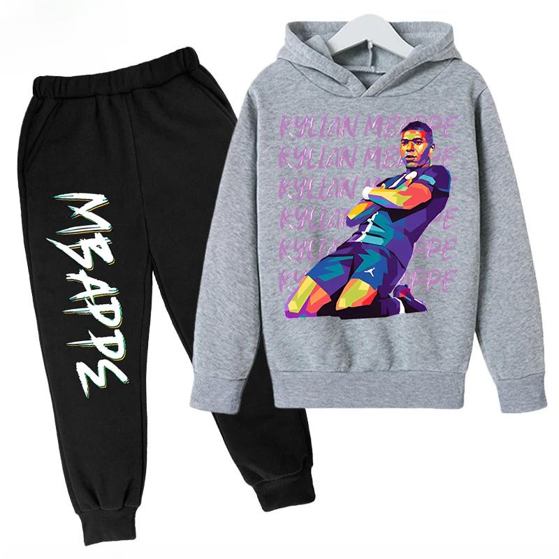 Spring and Autumn Mbappe Printed Children s Hoodie Set Sweatshirt Pants Sportswear 2-piece Set for Boys and Girls Kids Clothes 110
Spring and Autumn Mbappe Printed Children s Hoodie Set Sweatshirt Pants Sportswear 2-piece Set for Boys and Girls Kids Clothes 110