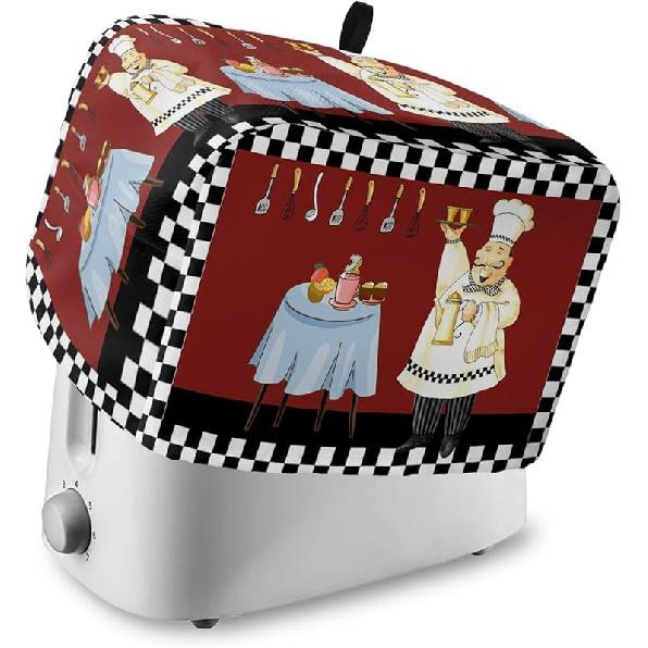 Toaster Cover 2 Slice, Black and White Plaid, Polyester Dust Cover Protection 12 x7.5 x8
Toaster Cover 2 Slice, Black and White Plaid, Polyester Dust Cover Protection 12 x7.5 x8