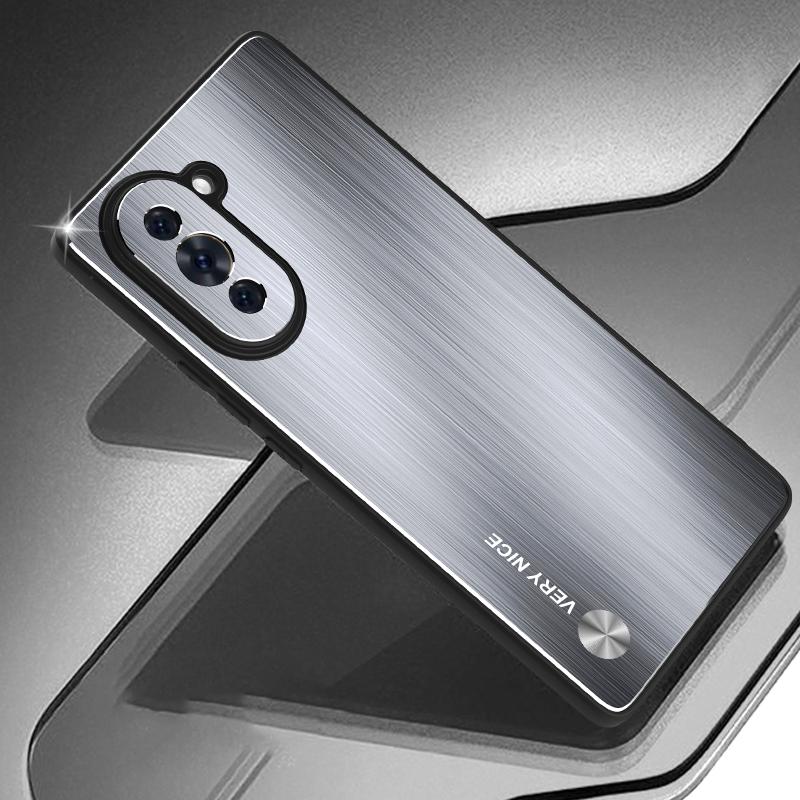 For Huawei nova 10 Pro 4G Brushed Phone Case TPU Frame Aluminium Alloy Back Armor Cover Silver
For Huawei nova 10 Pro 4G Brushed Phone Case TPU Frame Aluminium Alloy Back Armor Cover Silver