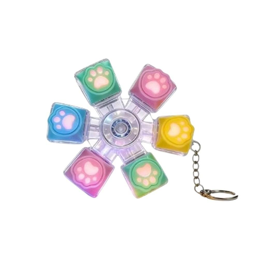 Colorful Cat Paw Keycap Keychain Fingertip Toy Cat Claw Button Pendant Couple Gift 6 Buttons
Colorful Cat Paw Keycap Keychain Fingertip Toy Cat Claw Button Pendant Couple Gift 6 Buttons