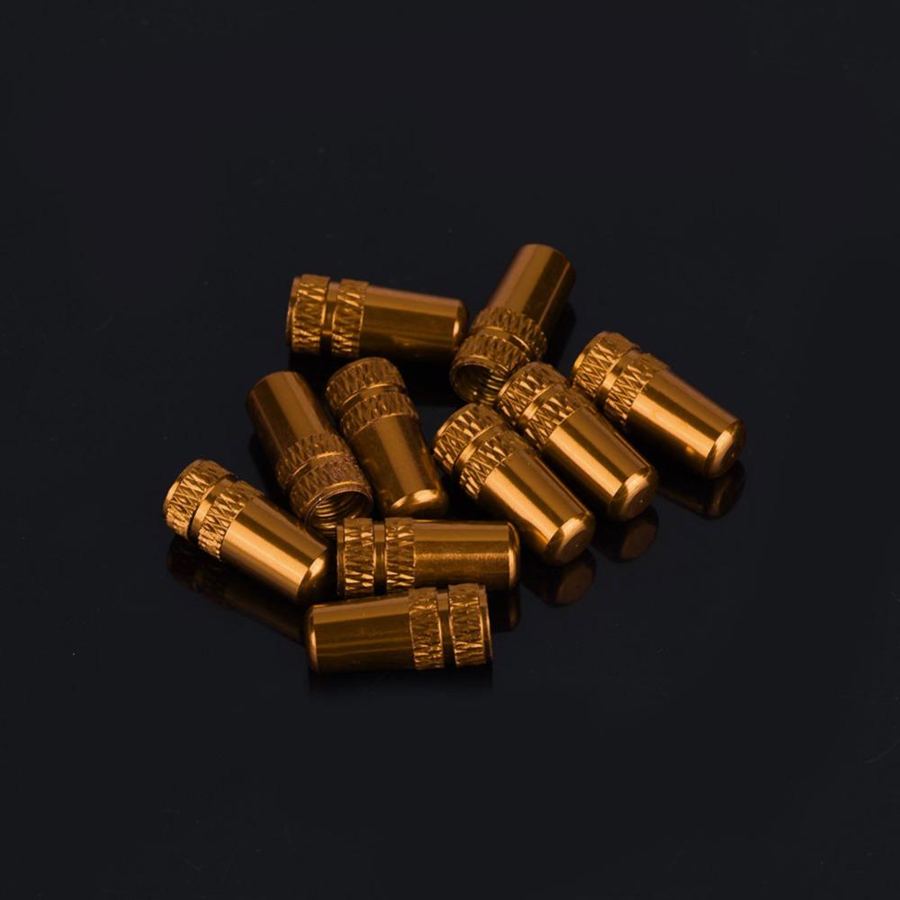 10Pcs Aluminum Alloy Tire Valve Stem Cap Bicycle Valve Protective Cap Bike Tire Protection золотий
10Pcs Aluminum Alloy Tire Valve Stem Cap Bicycle Valve Protective Cap Bike Tire Protection золотий