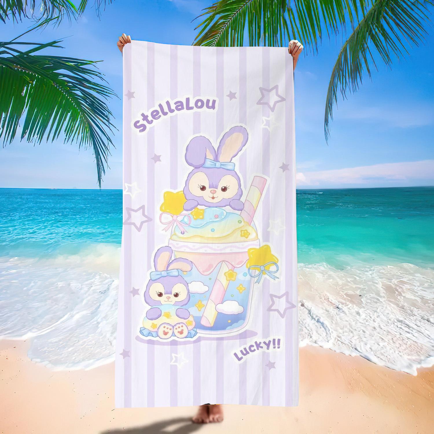 Cartoon Rabbit Print Beach Towel Soft Quick Dry Absorbent Towel For Beach Swimming Pool Travel Camping And Daily Bath Use W30*H60(CM)
Cartoon Rabbit Print Beach Towel Soft Quick Dry Absorbent Towel For Beach Swimming Pool Travel Camping And Daily Bath Use W30*H60(CM)