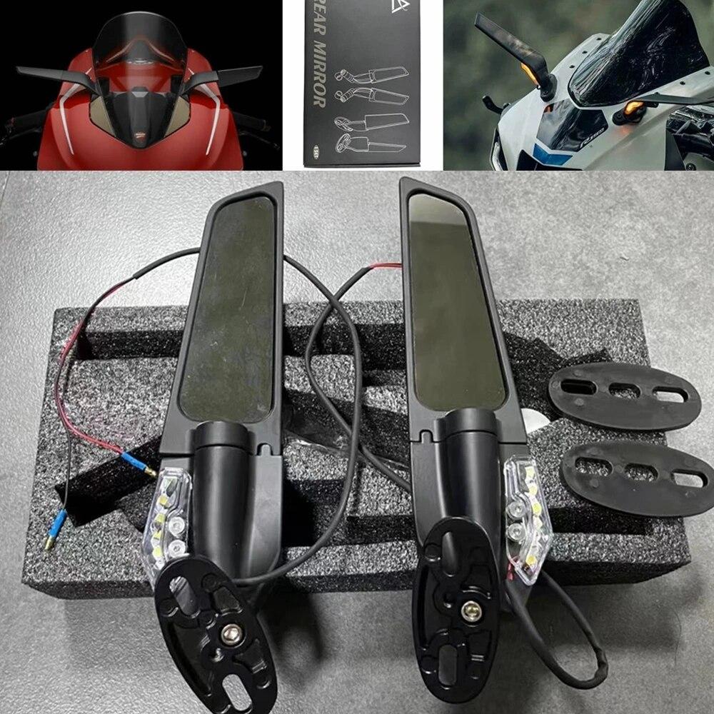 Для YAMAHA YZF R6 R1 R25 R3 R125 R15 аксессуары для мотоциклов зеркало модифицированное ветровое крыло регулируемое вращающееся зеркало заднего вида мото
Для YAMAHA YZF R6 R1 R25 R3 R125 R15 аксессуары для мотоциклов зеркало модифицированное ветровое крыло регулируемое вращающееся зеркало заднего вида мото