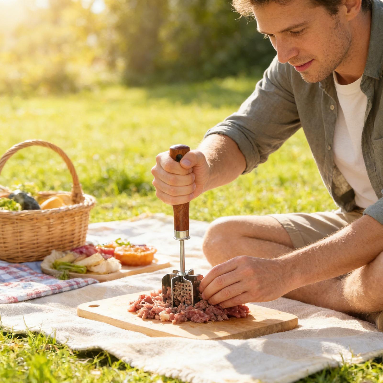 Meat Chopper Wooden Handle Food Grinder Multifunctional Food Masher For Kitchen Catering Home Meat Vegetable Potato Chicken Beef China Mainland
Meat Chopper Wooden Handle Food Grinder Multifunctional Food Masher For Kitchen Catering Home Meat Vegetable Potato Chicken Beef China Mainland