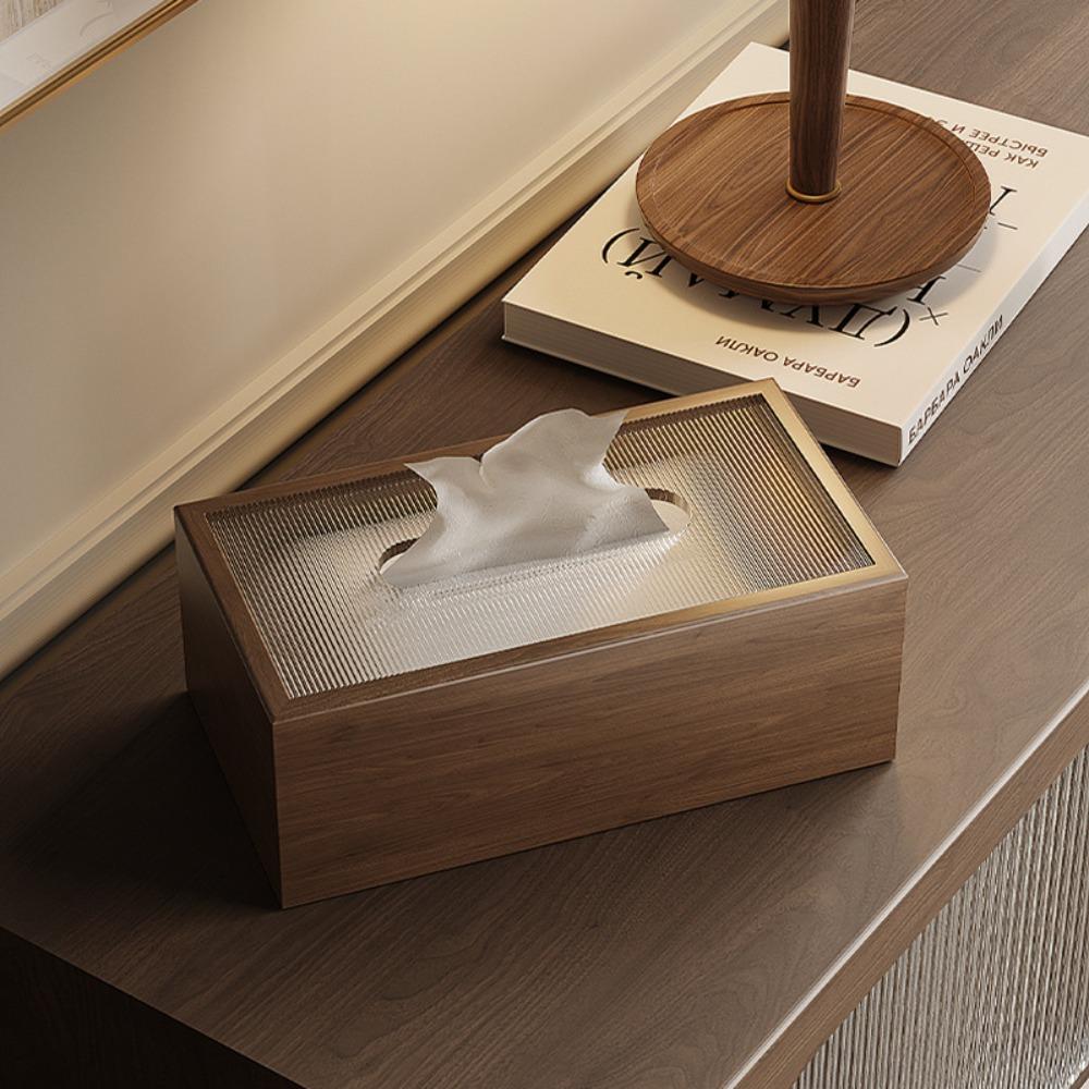 Rectangle Walnut Wood Grain Tissue Box Elegant Napkin Holder Napkin Dispenser Restaurants Style 2
Rectangle Walnut Wood Grain Tissue Box Elegant Napkin Holder Napkin Dispenser Restaurants Style 2