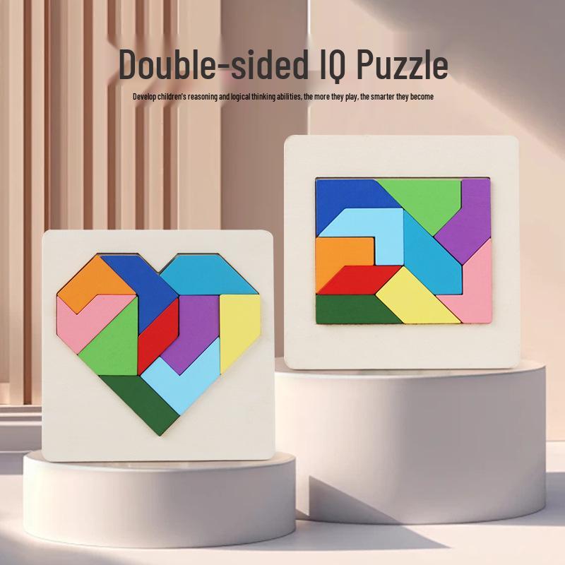 Wooden Geometric Shapes Puzzle Board for Kids Early Education: Fun & Logical Thinking Toy
Wooden Geometric Shapes Puzzle Board for Kids Early Education: Fun & Logical Thinking Toy